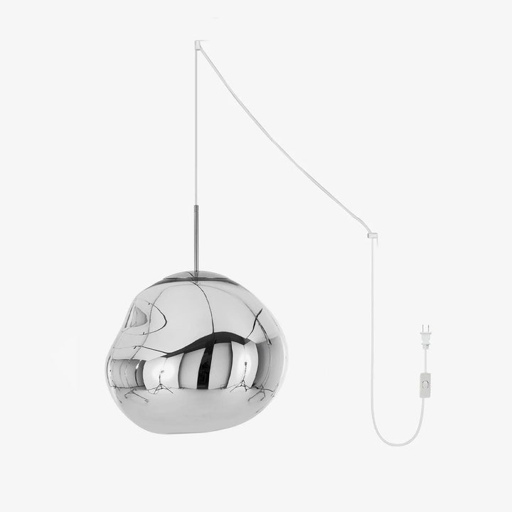 Lampa wisząca Lava z przewodem zawieszanym na haku