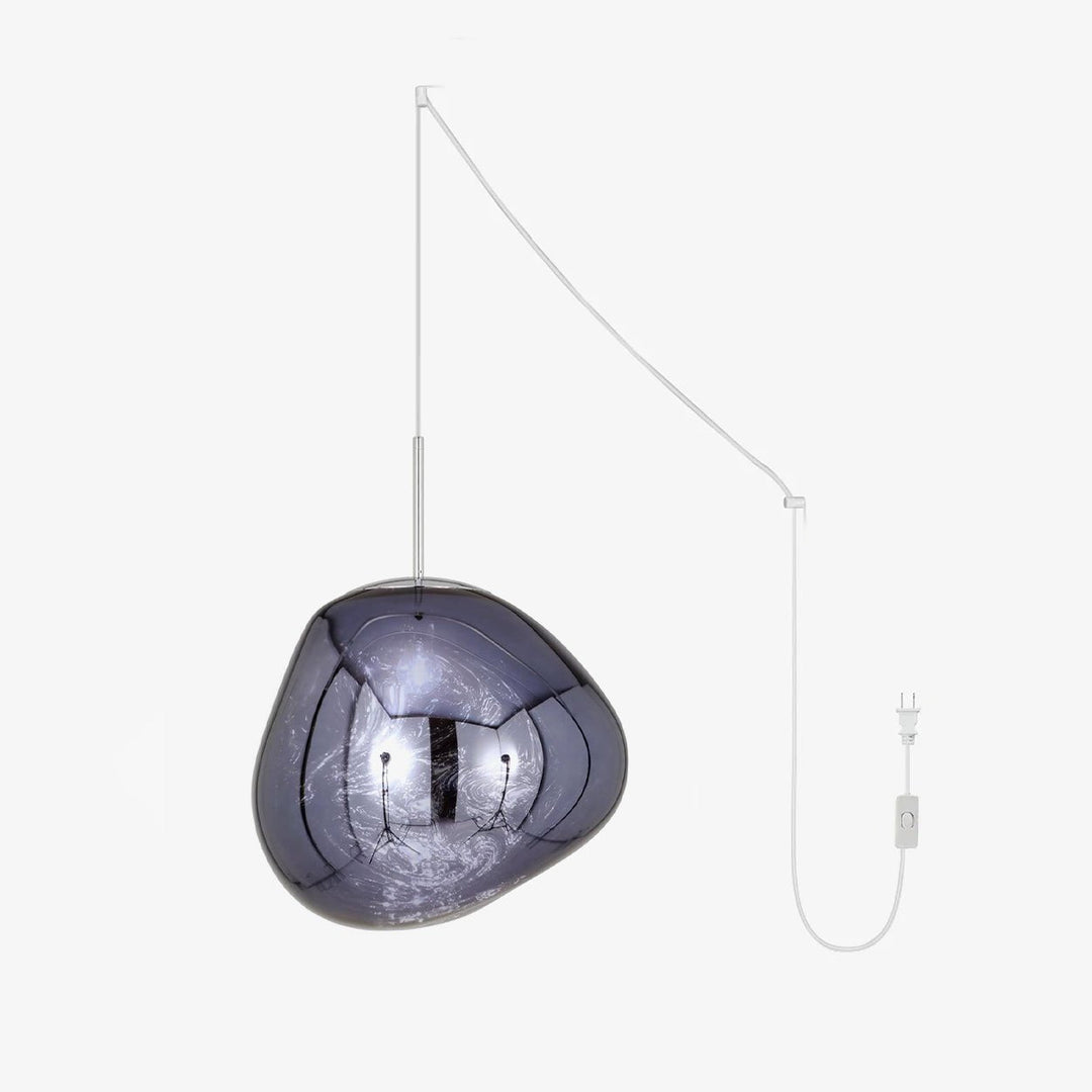 Lampa wisząca Lava z przewodem zawieszanym na haku