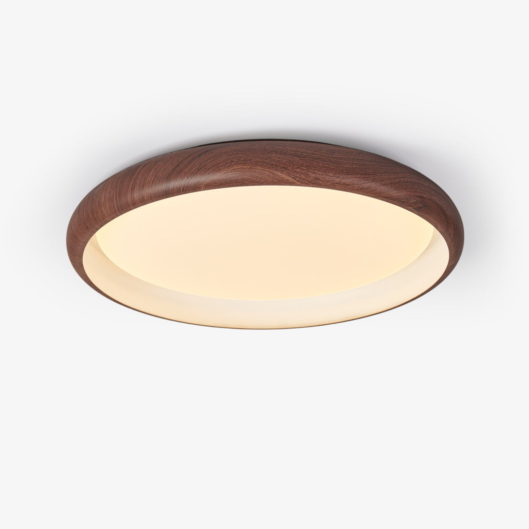 Lampa sufitowa Valencia z orzecha
