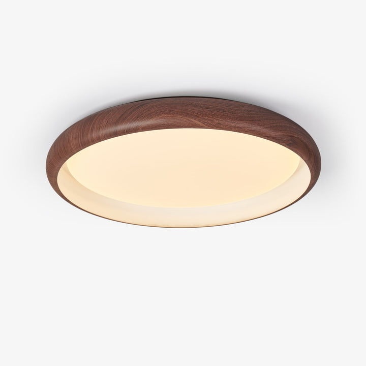 Lampa sufitowa Valencia z orzecha