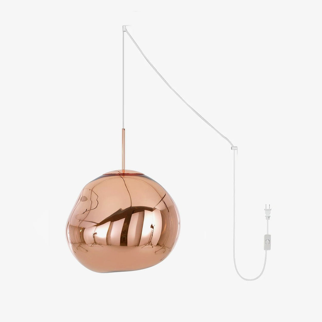 Lampa wisząca Lava z przewodem zawieszanym na haku
