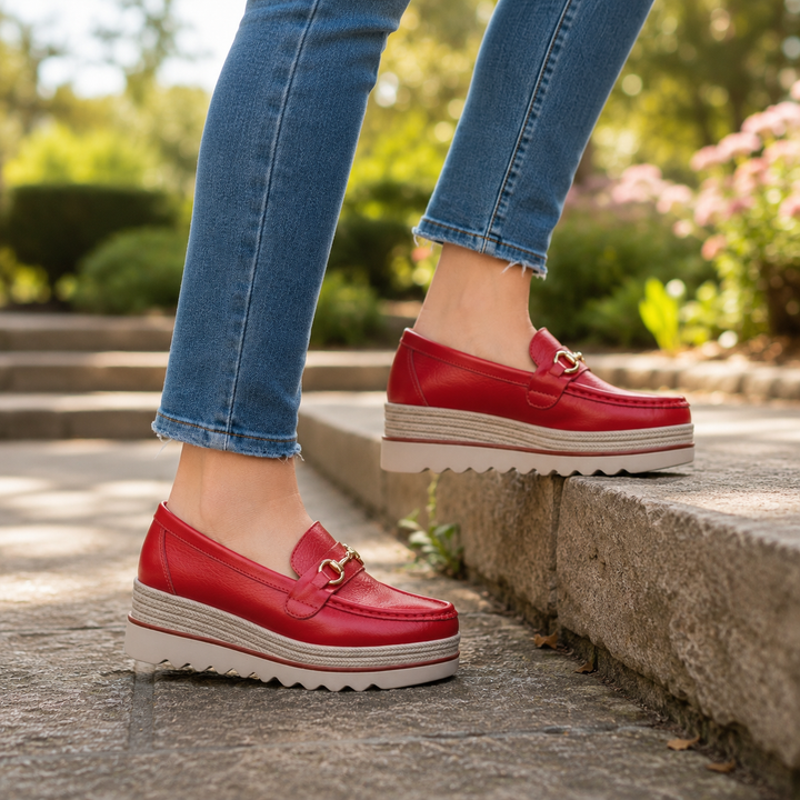 Clarelle – Mokasyny z klasą w stylu stali