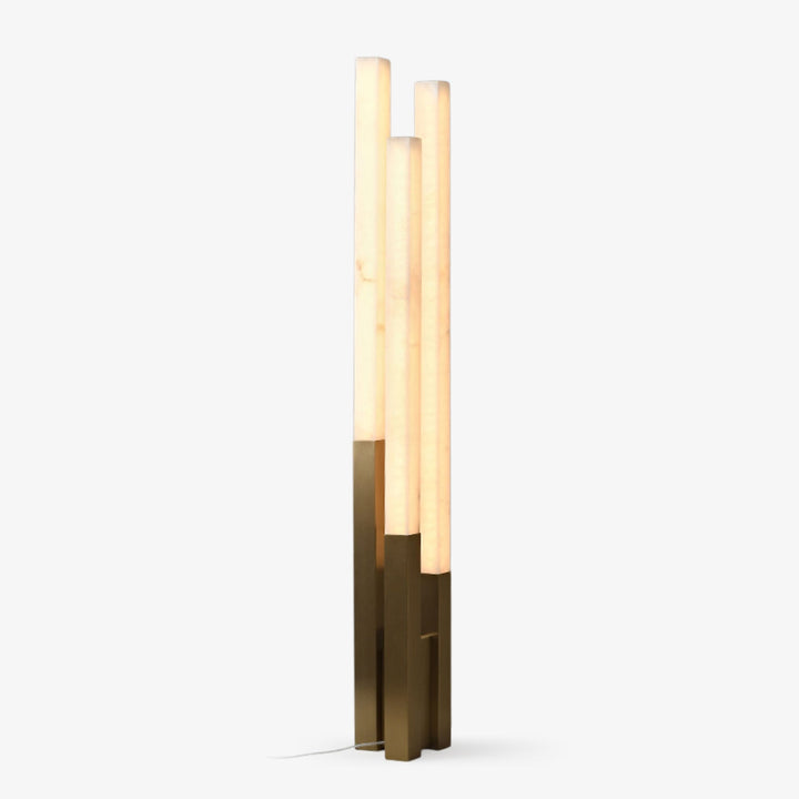 Lampa podłogowa Callisto Alabaster