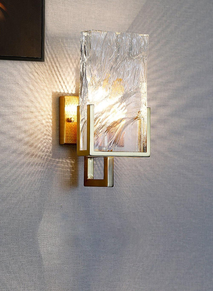 Lampa ścienna Kryształ Lodowy