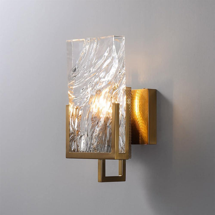 Lampa ścienna Kryształ Lodowy