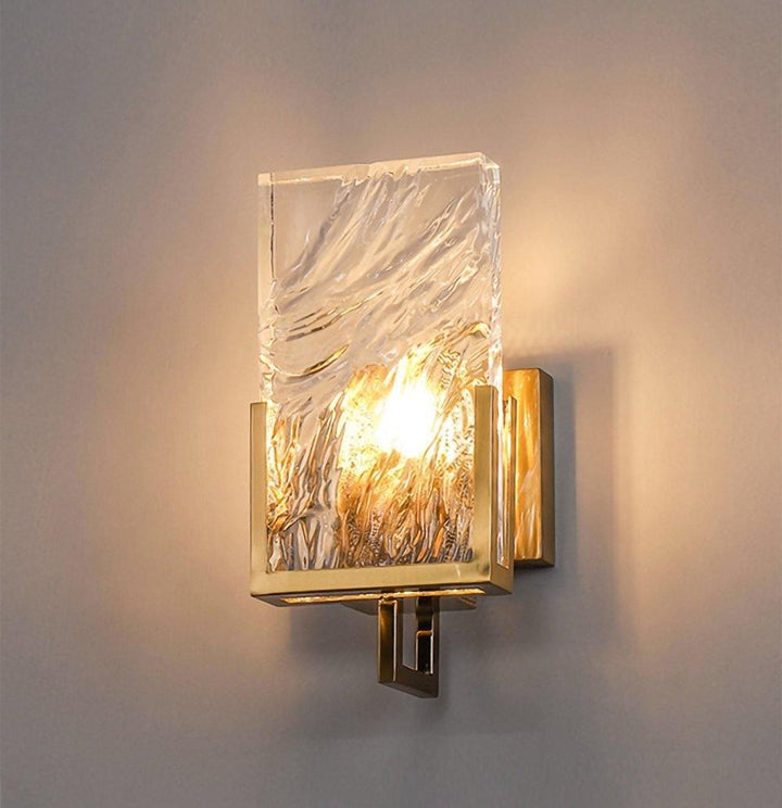 Lampa ścienna Kryształ Lodowy
