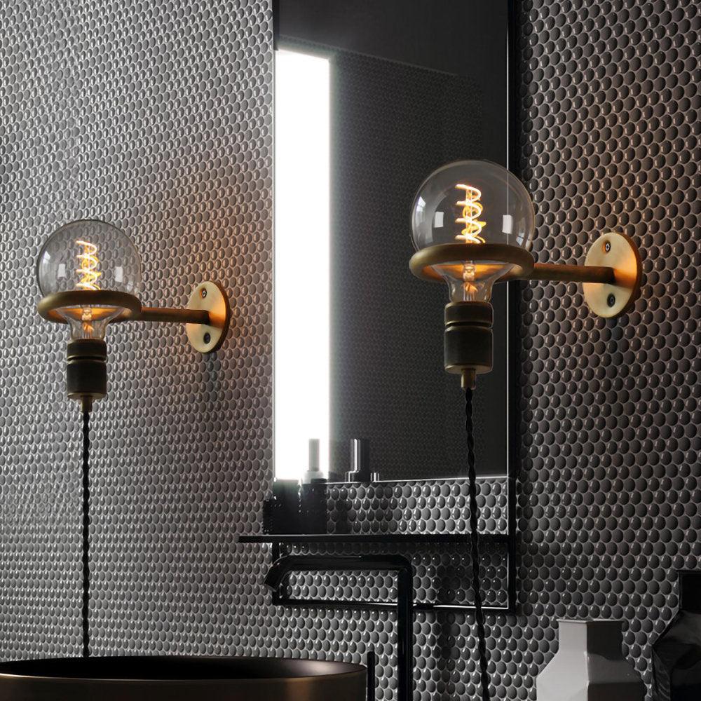 Minimalistyczna Lampa Ścienna Loop