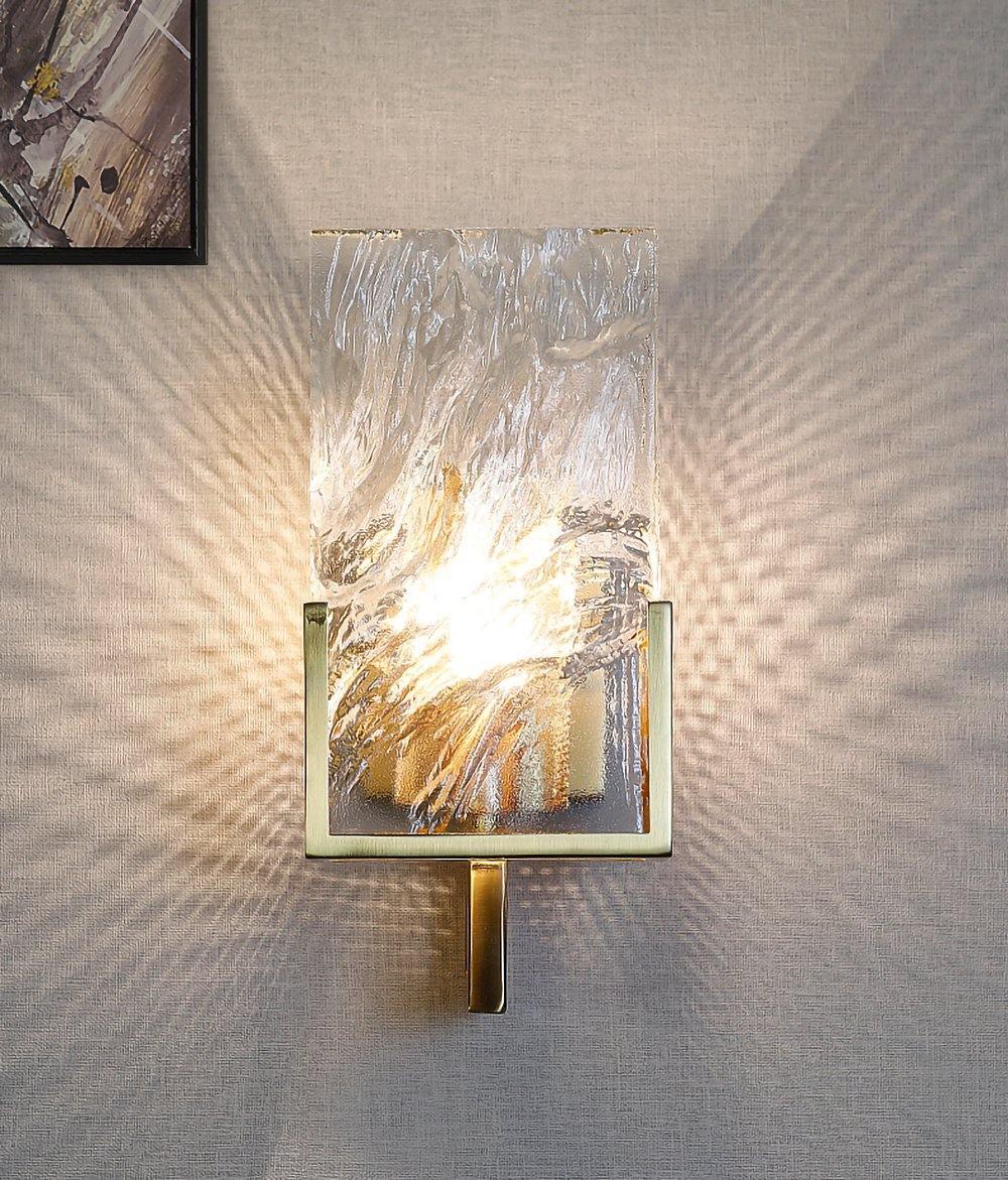 Lampa ścienna Kryształ Lodowy