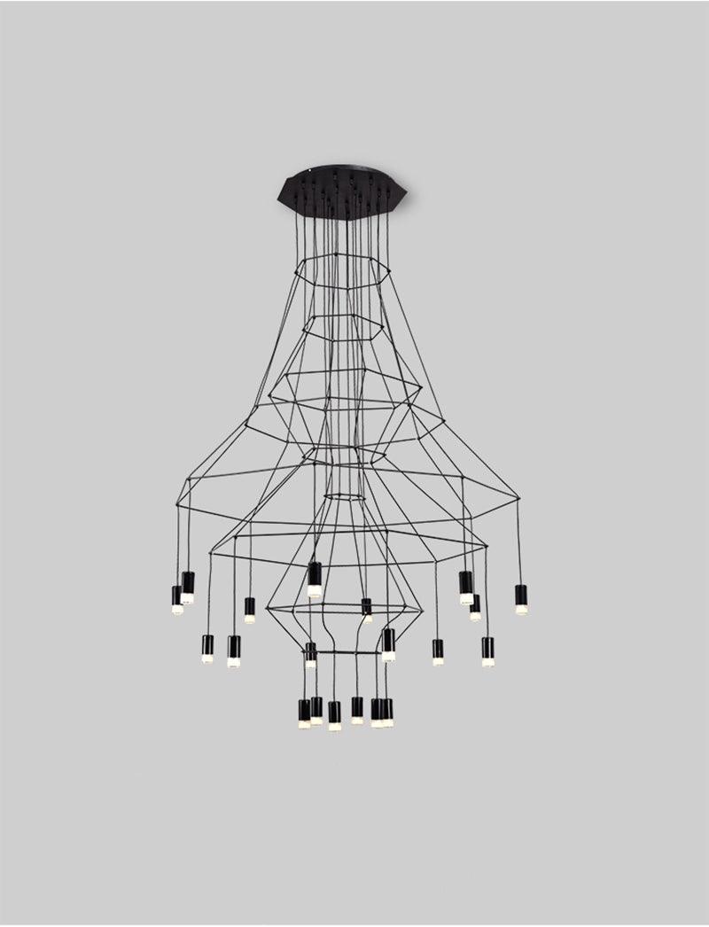 Żyrandol Lattice