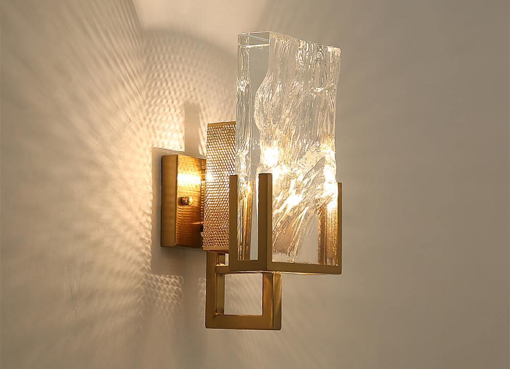 Lampa ścienna Kryształ Lodowy