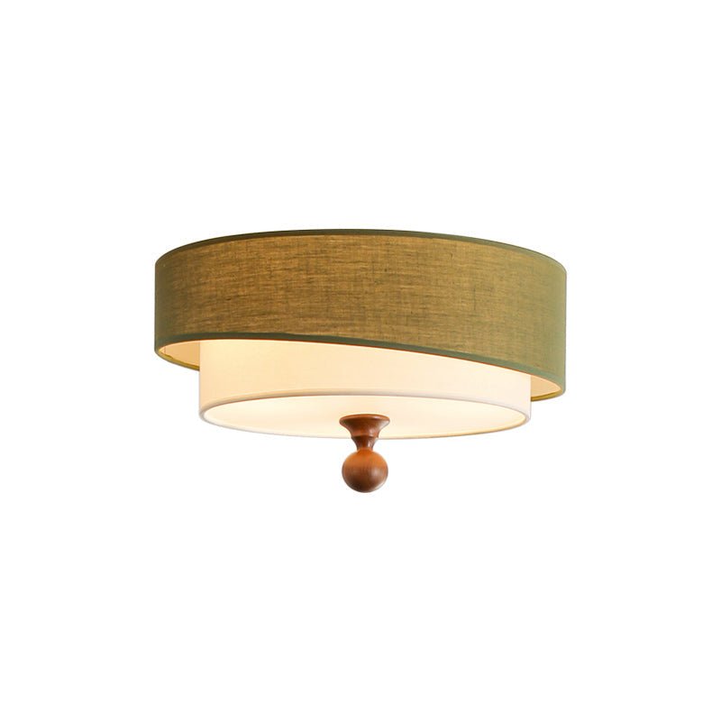Lampa sufitowa z warstwowego materiału