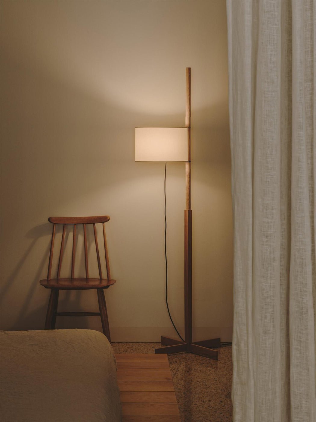 Lampa podłogowa Wood Tmm