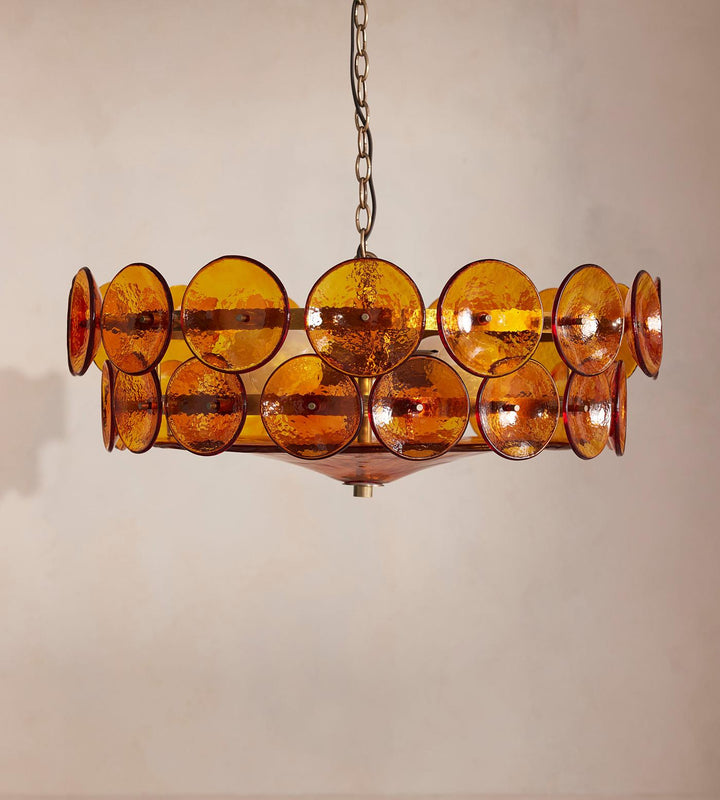 Żyrandol Solaris Disc Murano