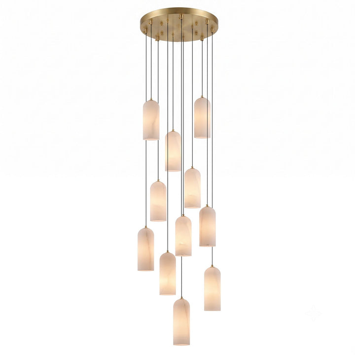 Lampa wisząca Monty Alabaster