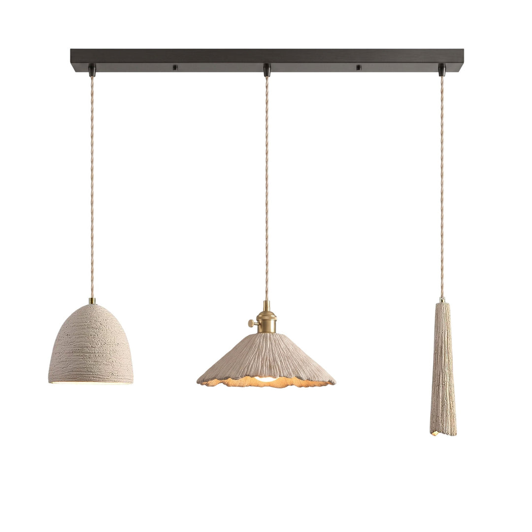 Lampa wisząca z mikrocementu