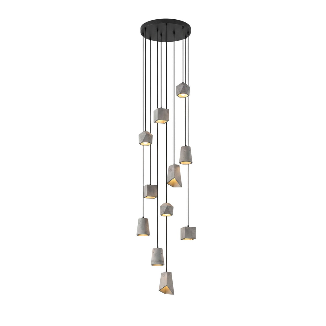 Lampa wisząca Georgia Cement