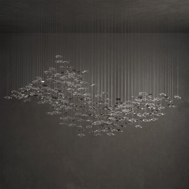 Lampa wisząca z szklanymi wisiorkami Tidal Art