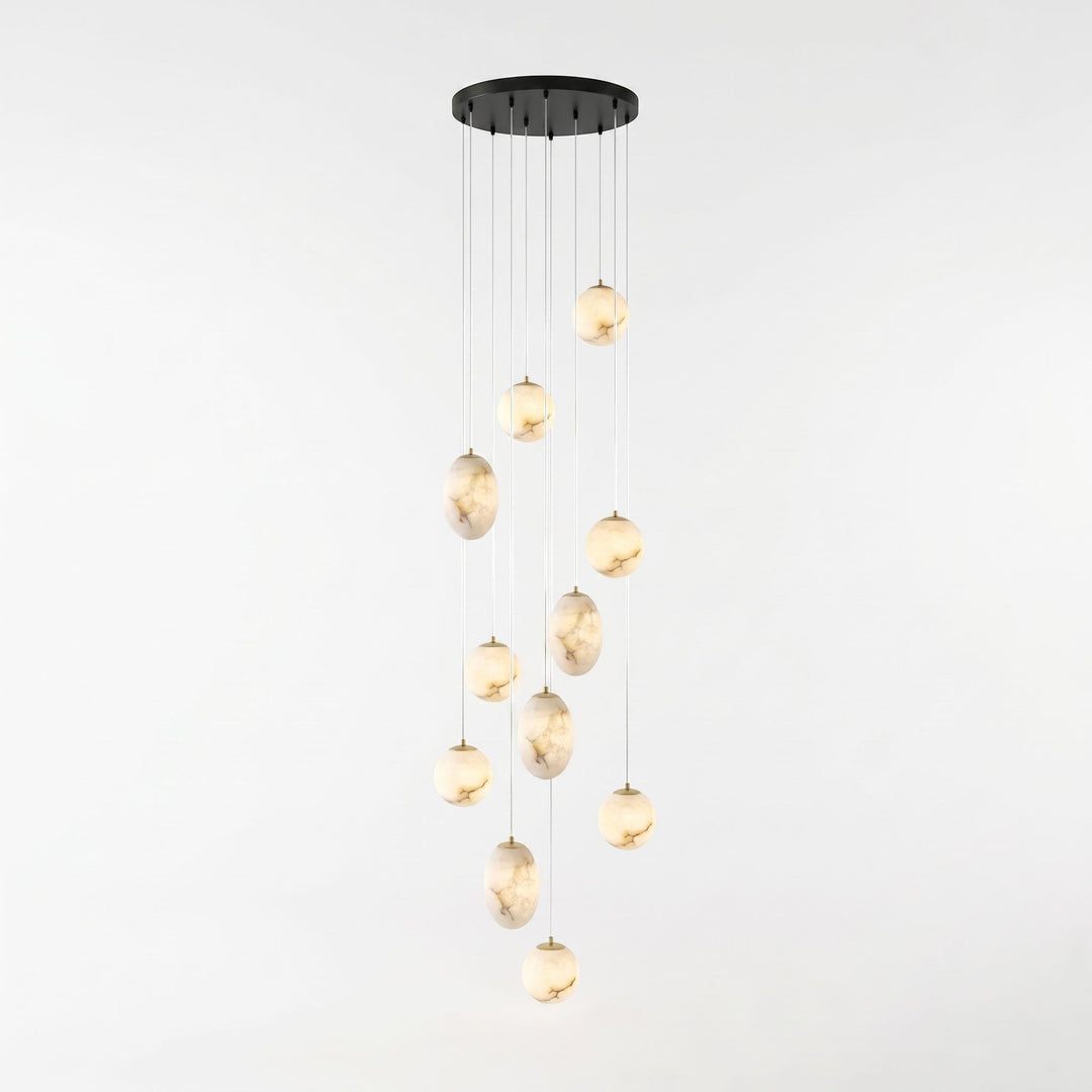 Lampa wisząca Selunia Alabaster