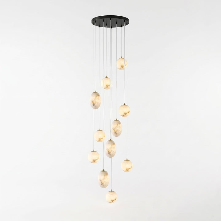 Lampa wisząca Selunia Alabaster