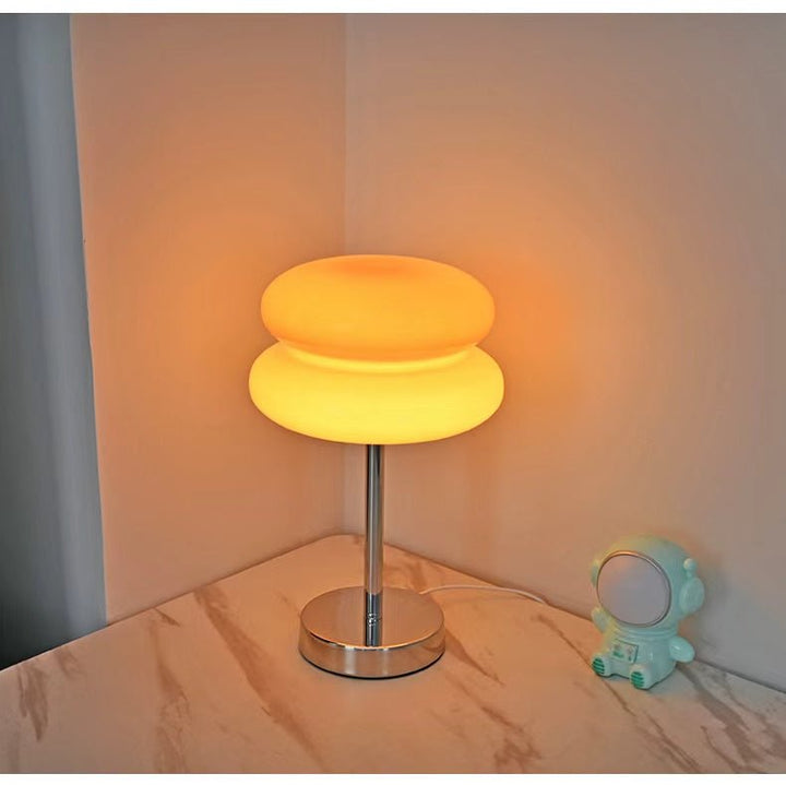 Lampa Stołowa Saturn Glide Szklana