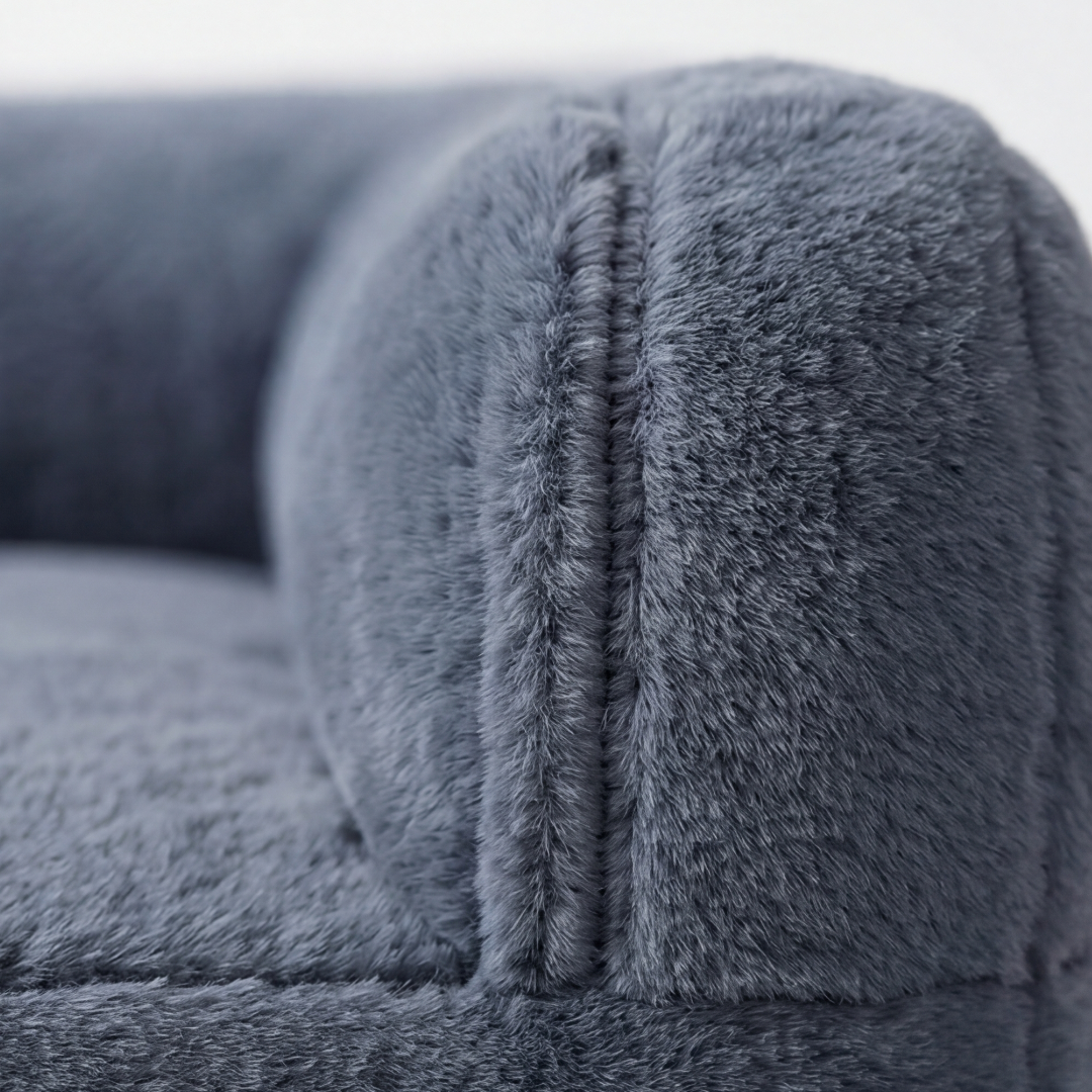 Pawluna – Pluszowa Sofa dla Zwierząt z Praniem w Pralce