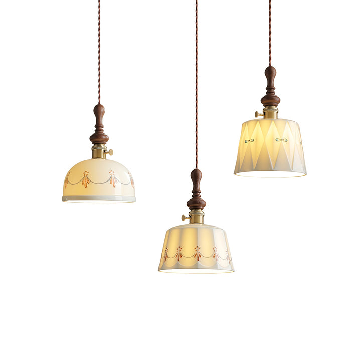 Lampa Wisząca Ceramiczna Roselind