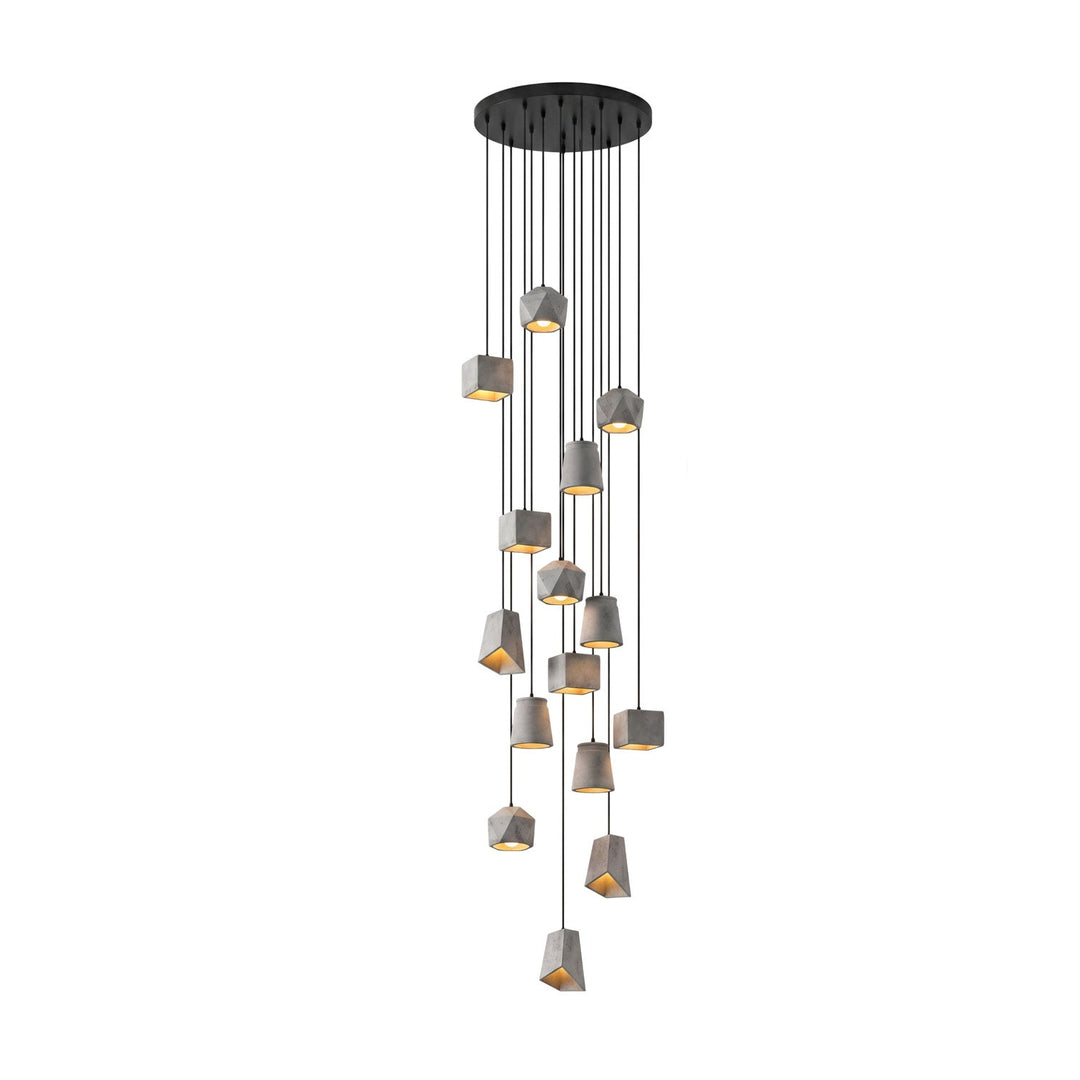 Lampa wisząca Georgia Cement