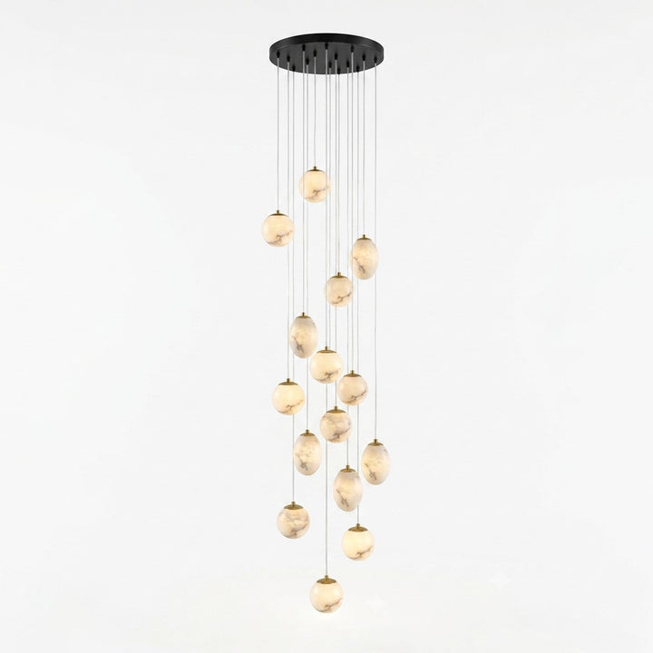 Lampa wisząca Selunia Alabaster