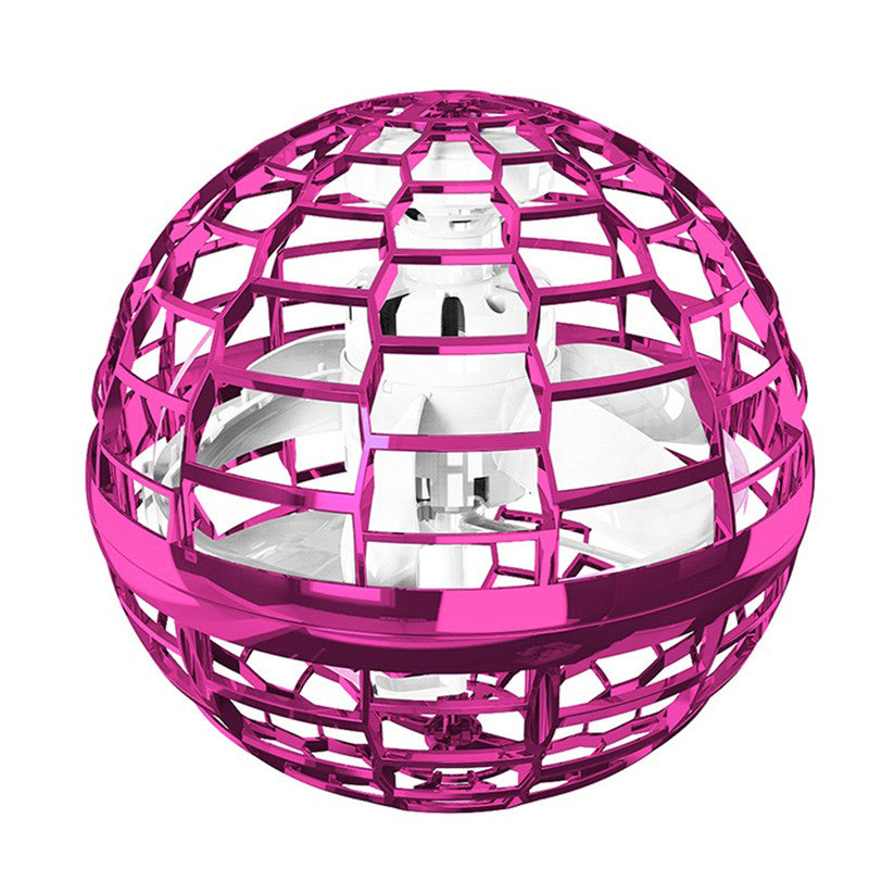 Świecąca latająca kula z różową różdżką