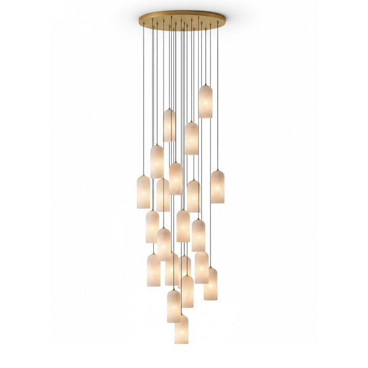 Lampa wisząca Monty Alabaster