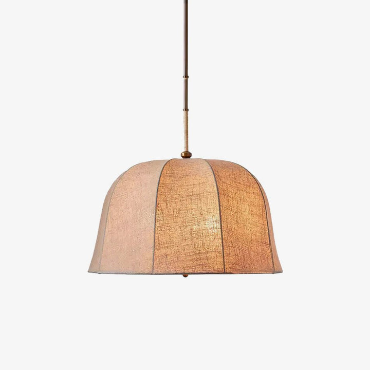 Lampa wisząca Sienna z lnu