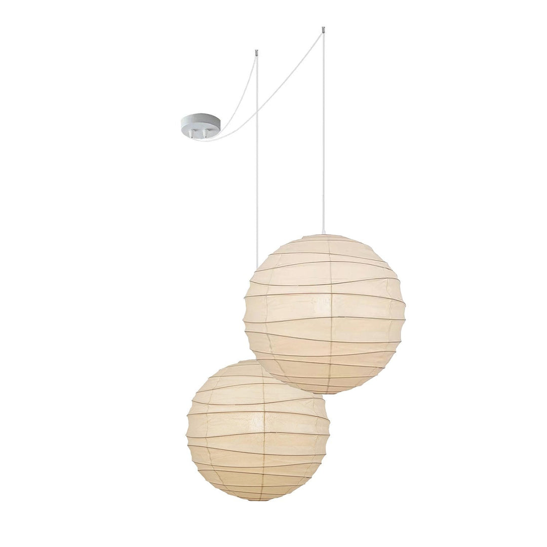 Lampa wisząca z papieru washi