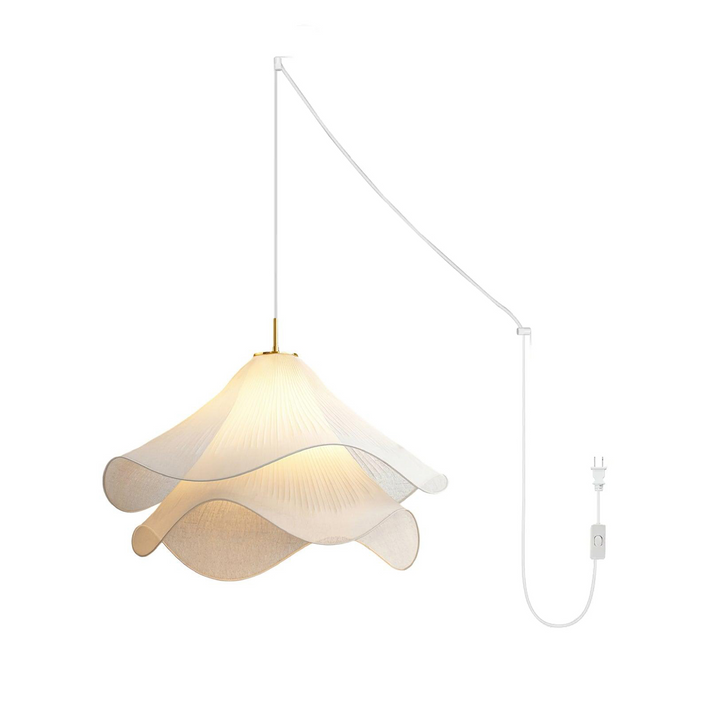 Eteryczny Kwiat Lampa Wisząca z Wtyczką