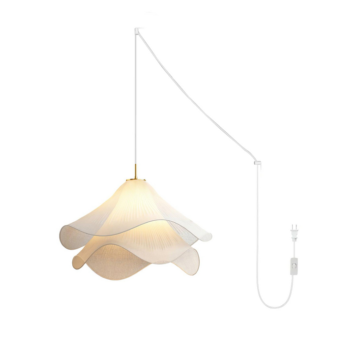 Eteryczny Kwiat Lampa Wisząca z Wtyczką