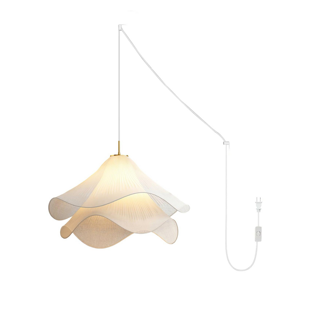 Eteryczny Kwiat Lampa Wisząca z Wtyczką