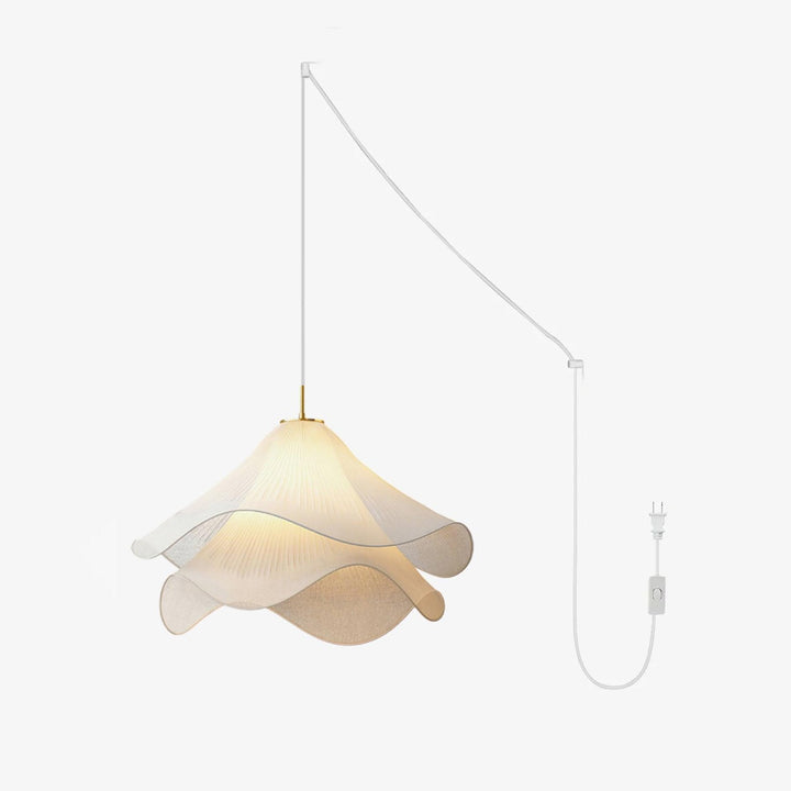 Eteryczny Kwiat Lampa Wisząca z Wtyczką