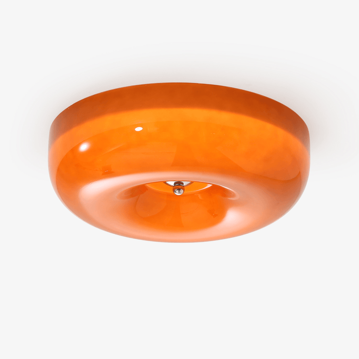 Szklana lampa sufitowa Swirl