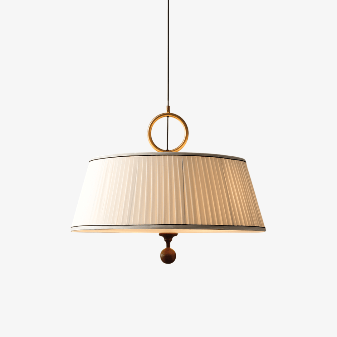 Lampa wisząca Alina z tkaniny