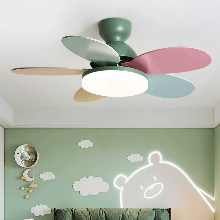 Lampa sufitowa wentylatora Petalo