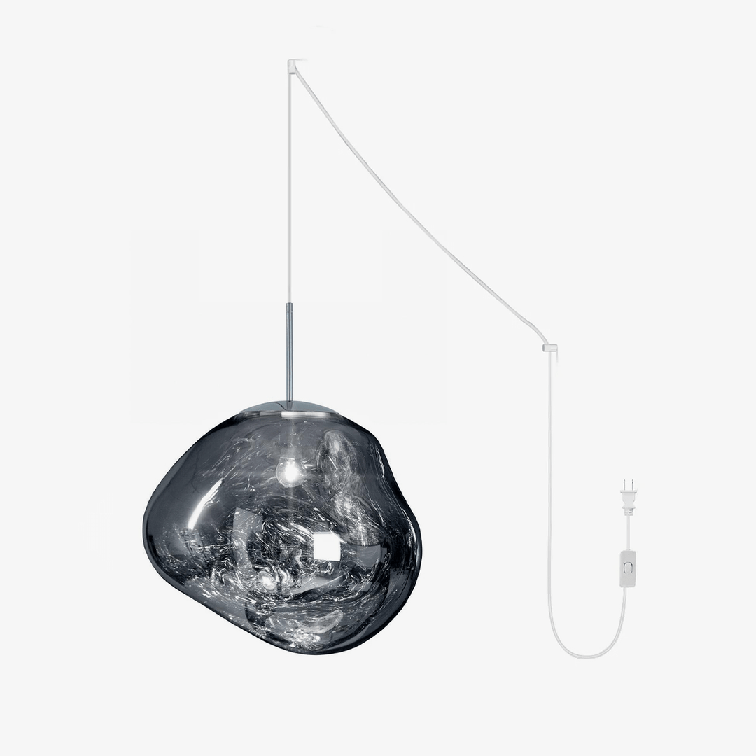 Lampa wisząca Lava z przewodem zawieszanym na haku