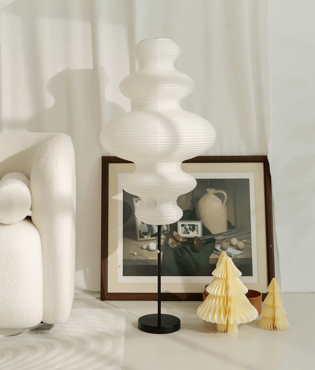Lampa podłogowa Chigiri Paper Tower