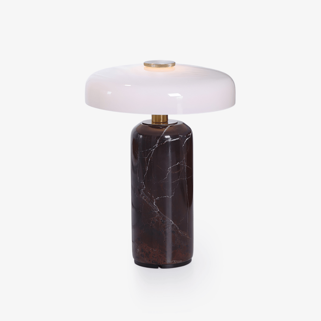 Lampa stołowa Lunara z marmuru