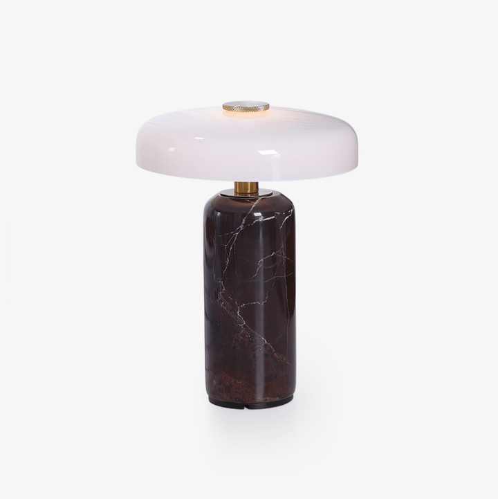 Lampa stołowa Lunara z marmuru