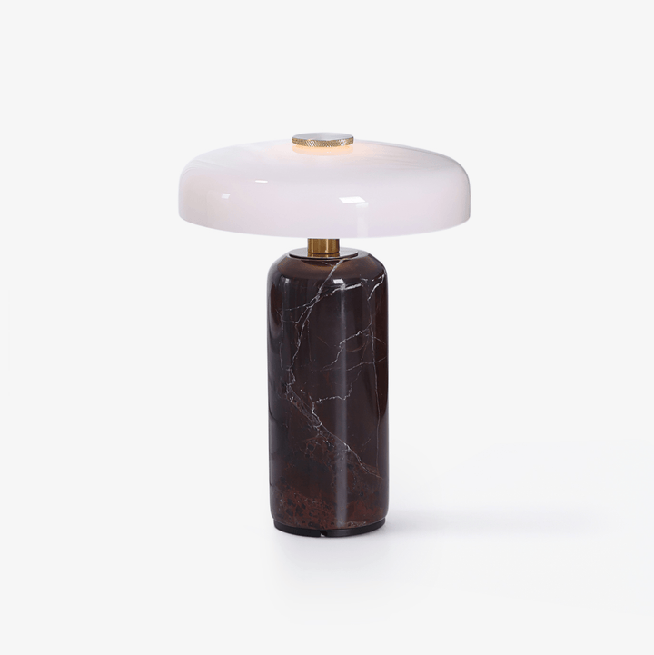 Lampa stołowa Lunara z marmuru