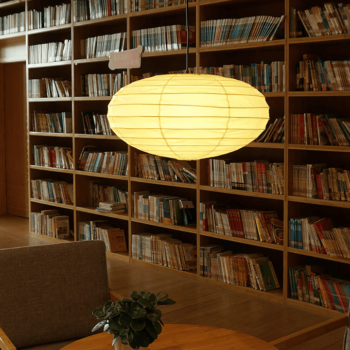 Lampa wisząca z papieru washi EN