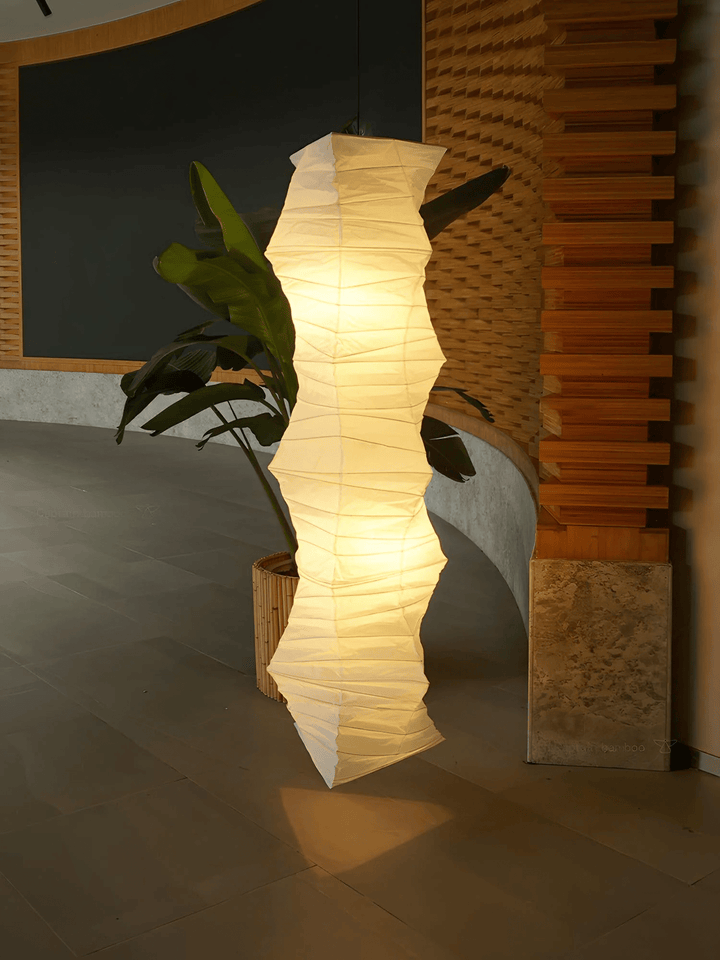 Lampa wisząca z papieru washi 33N