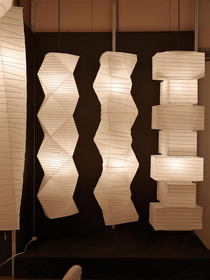 Lampa wisząca z papieru washi 33N