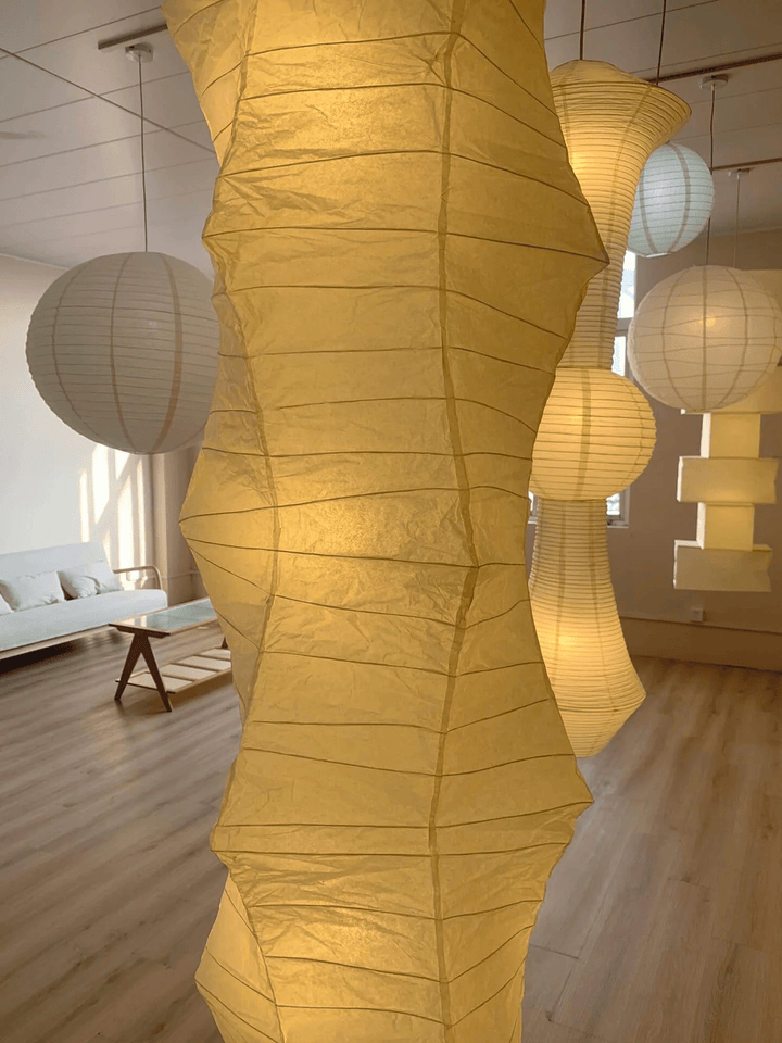 Lampa wisząca z papieru washi 33N