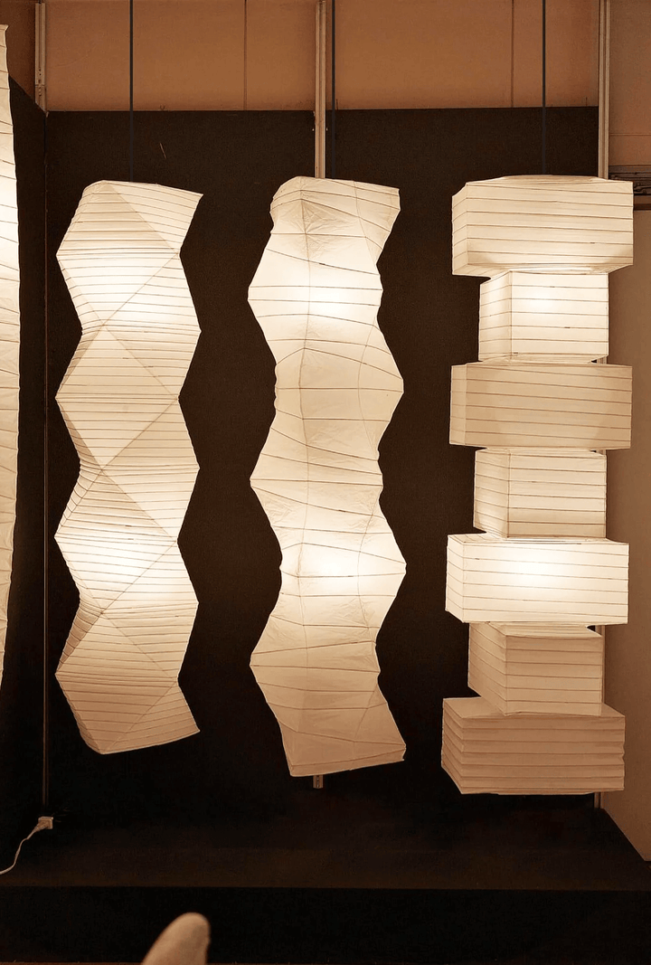 Lampa wisząca z papieru washi 33N