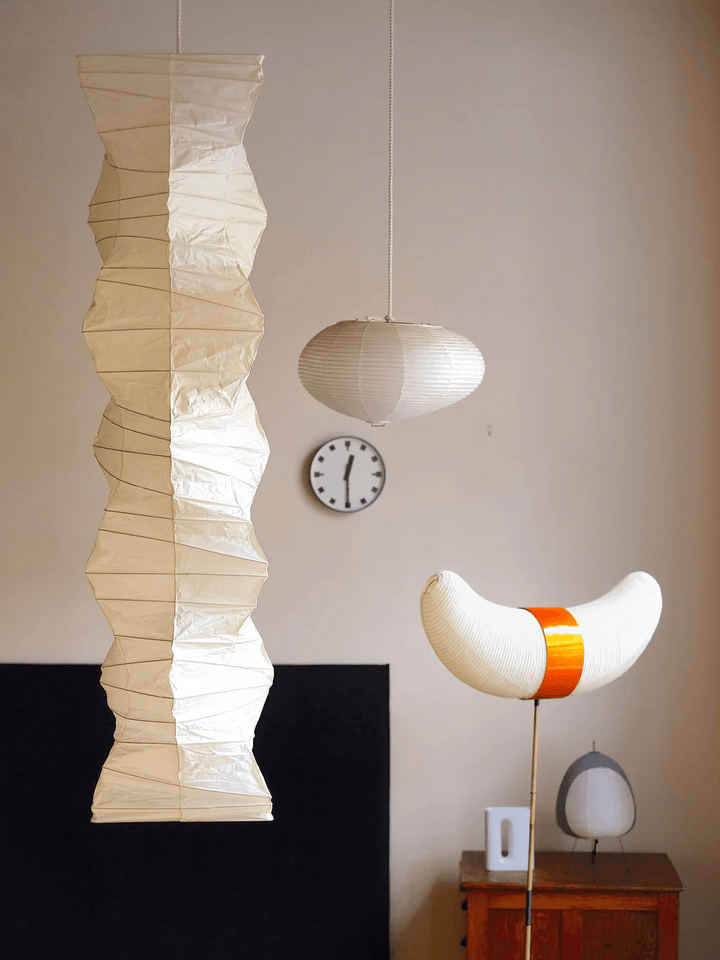 Lampa wisząca z papieru washi 33N